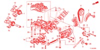 POMPA OLIO (DIESEL) per Honda ACCORD DIESEL 2.2 LUXURY 4 Porte 5 velocità automatico 2014