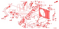 TUBO RADIATORE/SERBATOIO DI RISERVA (DIESEL) per Honda ACCORD DIESEL 2.2 LUXURY 4 Porte 5 velocità automatico 2014