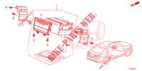 UNITA' AUDIO (NAVIGATION) per Honda ACCORD DIESEL 2.2 LUXURY 4 Porte 5 velocità automatico 2014