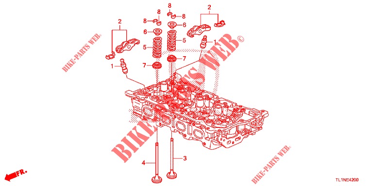 VALVOLA/BRACCIO OSCILLANTE (DIESEL) per Honda ACCORD DIESEL 2.2 LUXURY 4 Porte 5 velocità automatico 2014