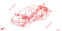 BARDATURA FILO (2) (LH) per Honda ACCORD 2.0 COMFORT 4 Porte 6 velocità manuale 2015