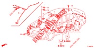 BARDATURA FILO (3) (LH) per Honda ACCORD 2.0 COMFORT 4 Porte 6 velocità manuale 2015