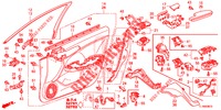 FODERAMENTO PORTIERA ANT. (LH) per Honda ACCORD 2.0 COMFORT 4 Porte 6 velocità manuale 2015