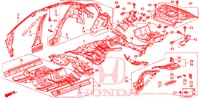PAVIMENTO/PANNELLI INTERNI  per Honda ACCORD 2.0 COMFORT 4 Porte 6 velocità manuale 2015