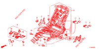 COMP. SEDILE ANT. (D.) (SIEGE REGLAGE MANUEL) per Honda ACCORD DIESEL 2.2 COMFORT 4 Porte 6 velocità manuale 2015