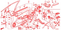FODERAMENTO PORTIERA ANT. (LH) per Honda ACCORD DIESEL 2.2 COMFORT 4 Porte 6 velocità manuale 2015