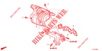 MOLTEPLICE SCARICO (DIESEL) per Honda ACCORD DIESEL 2.2 COMFORT 4 Porte 6 velocità manuale 2015