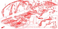 PAVIMENTO/PANNELLI INTERNI  per Honda ACCORD DIESEL 2.2 COMFORT 4 Porte 6 velocità manuale 2015