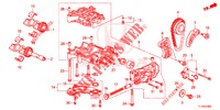 POMPA OLIO (DIESEL) per Honda ACCORD DIESEL 2.2 COMFORT 4 Porte 6 velocità manuale 2015