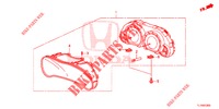 TACHIMETRO  per Honda ACCORD DIESEL 2.2 COMFORT 4 Porte 6 velocità manuale 2015