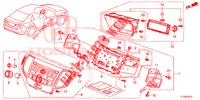 UNITA' AUDIO  per Honda ACCORD DIESEL 2.2 COMFORT 4 Porte 6 velocità manuale 2015
