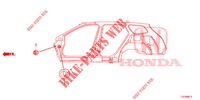 ANELLO DI TENUTA (LATERAL) per Honda ACCORD TOURER DIESEL 2.2 S 5 Porte 6 velocità manuale 2014