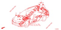BARDATURA FILO (2) (LH) per Honda ACCORD TOURER DIESEL 2.2 S 5 Porte 6 velocità manuale 2014