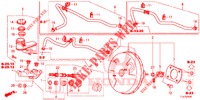 CILINDRO MAESTRO FRENO/ALIMENTO MAESTRO (LH) per Honda ACCORD TOURER DIESEL 2.2 S 5 Porte 6 velocità manuale 2014