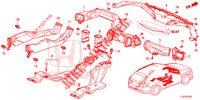 CONDOTTO ALIMENTO/CONDOTTO VENTILATORE (LH) per Honda ACCORD TOURER DIESEL 2.2 S 5 Porte 6 velocità manuale 2014