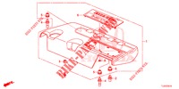 COPERTURA MOTORE (DIESEL) per Honda ACCORD TOURER DIESEL 2.2 S 5 Porte 6 velocità manuale 2014