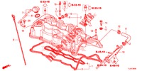 COPERTURA TESTA CILINDRO (DIESEL) per Honda ACCORD TOURER DIESEL 2.2 S 5 Porte 6 velocità manuale 2014
