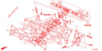 MOLTEPLICE ASPIRAZIONE (DIESEL) per Honda ACCORD TOURER DIESEL 2.2 S 5 Porte 6 velocità manuale 2014