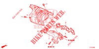 MOLTEPLICE SCARICO (DIESEL) per Honda ACCORD TOURER DIESEL 2.2 S 5 Porte 6 velocità manuale 2014
