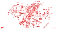 SISTEMA TURBOCARICATORE (DIESEL) per Honda ACCORD TOURER DIESEL 2.2 S 5 Porte 6 velocità manuale 2014