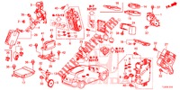 UNITA DI CONTROLLO (CABINE) (1) (LH) per Honda ACCORD TOURER DIESEL 2.2 S 5 Porte 6 velocità manuale 2014