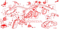 ANTENNA RADIO/ALTOPARLANTE (LH) per Honda ACCORD TOURER DIESEL 2.2 S 5 Porte 5 velocità automatico 2014