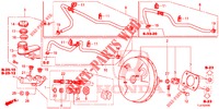 CILINDRO MAESTRO FRENO/ALIMENTO MAESTRO (LH) per Honda ACCORD TOURER DIESEL 2.2 S 5 Porte 5 velocità automatico 2014