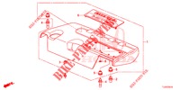 COPERTURA MOTORE (DIESEL) per Honda ACCORD TOURER DIESEL 2.2 S 5 Porte 5 velocità automatico 2014