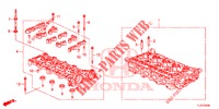 COPERTURA TESTA CILINDRO (DIESEL) per Honda ACCORD TOURER DIESEL 2.2 S 5 Porte 5 velocità automatico 2014