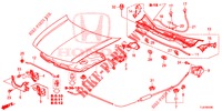 MANTICE (LH) per Honda ACCORD TOURER DIESEL 2.2 S 5 Porte 5 velocità automatico 2014