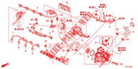 RINGHIERA COMBUSTIBILE/POMPA ALTA PRESSIONE (DIESEL) per Honda ACCORD TOURER DIESEL 2.2 S 5 Porte 5 velocità automatico 2014