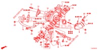SISTEMA TURBOCARICATORE (DIESEL) per Honda ACCORD TOURER DIESEL 2.2 S 5 Porte 5 velocità automatico 2014