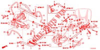 TUBO ACQUA/CONDOTTO RISCALDATORE (DIESEL) per Honda ACCORD TOURER DIESEL 2.2 S 5 Porte 5 velocità automatico 2014
