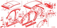 PANNELLI ESTERNI/PANNELLO POSTERIORE  per Honda CIVIC 1.5 CONFORT 4 Porte 6 velocità manuale 2017