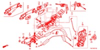 SERRATURE PORTIERE ANT./MANIGLIA ESTERNA  per Honda CIVIC 1.5 CONFORT 4 Porte 6 velocità manuale 2017
