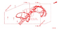 TACHIMETRO (NS) per Honda CIVIC 1.5 CONFORT 4 Porte 6 velocità manuale 2017