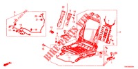 COMP. SEDILE ANT. (D.) (LH) (3) per Honda CIVIC 1.5 EXCLUSIVE 4 Porte 6 velocità manuale 2017