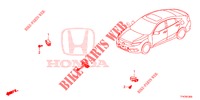 SENSORE COFANO POP UP  per Honda CIVIC DIESEL 1.6 TOP 4 Porte 6 velocità manuale 2018