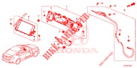 SISTEMA DI NAVIGAZIONE / ANTENNA GPS (LH) per Honda CIVIC DIESEL 1.6 TOP 4 Porte 6 velocità manuale 2018