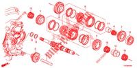 ALBERO PRIMARIO  per Honda CIVIC 1.4 COMFORT 5 Porte 6 velocità manuale 2012