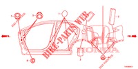ANELLO DI TENUTA (LATERAL) per Honda CIVIC 1.4 COMFORT 5 Porte 6 velocità manuale 2012