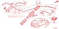 ANTENNA/ALTOPARLANTE (LH) per Honda CIVIC 1.4 COMFORT 5 Porte 6 velocità manuale 2012