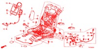 COMP. SEDILE ANT. (D.) (SIEGE REGLAGE MANUEL) per Honda CIVIC 1.4 COMFORT 5 Porte 6 velocità manuale 2012