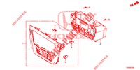 CONTROLLO RISCALDATORE (LH) per Honda CIVIC 1.4 COMFORT 5 Porte 6 velocità manuale 2012