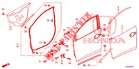 PANNELLI PORTIERE ANT.(2D)  per Honda CIVIC 1.4 COMFORT 5 Porte 6 velocità manuale 2012