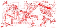 PARATIA ANTERIORE/CRUSCOTTO  per Honda CIVIC 1.4 COMFORT 5 Porte 6 velocità manuale 2012