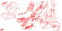 SEDILE ANTERIORE/CINTURE DI SICUREZZA (D.) (LH) per Honda CIVIC 1.4 COMFORT 5 Porte 6 velocità manuale 2012