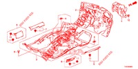 STOINO PAVIMENTO/ISOLATORE  per Honda CIVIC 1.4 COMFORT 5 Porte 6 velocità manuale 2012