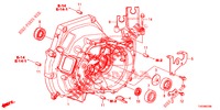 ALLOGGIO INNESTO  per Honda CIVIC 1.8 COMFORT 5 Porte 6 velocità manuale 2012