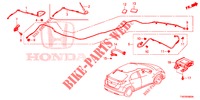 ANTENNA/ALTOPARLANTE (LH) per Honda CIVIC 1.8 COMFORT 5 Porte 6 velocità manuale 2012